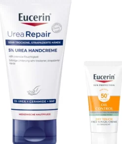 Eucerin UreaRepair PLUS Handcreme 5% 75 ml + gratis Eucerin Sun Gel-Creme Oil Control 20 ml