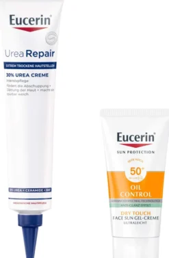 Eucerin UreaRepair Plus 30% Intensiv 75 ml Creme + gratis Eucerin Sun Gel-Creme Oil Control 20 ml
