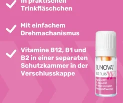 Eunova B12 Plus 30 x 8 ml Trinkfläschchen