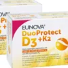 Eunova DuoProtect D3 + K2 2000 I.E. 2 x 90 Kapseln