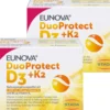 Eunova DuoProtect D3 + K2 1000 I.E. 2 x 90 Kapseln