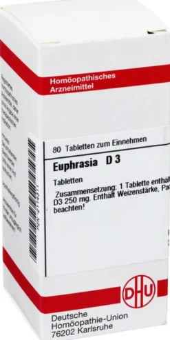 Euphrasia D 3 Dhu 80 Tabletten
