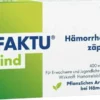 Faktu lind Hämorrhoidenzäpfchen 25 Stück