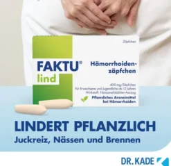 Faktu lind Hämorrhoidenzäpfchen 10 Stück