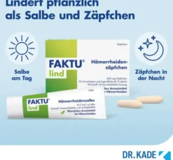 Faktu lind Hämorrhoidenzäpfchen 10 Stück