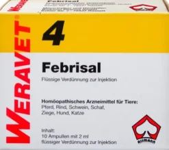 Febrisal 4 vet. 10 X 2 ml Ampullen