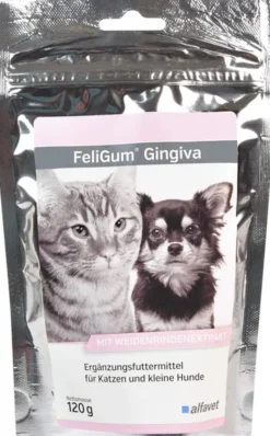 FeliGum Gingiva 60 Kaudrops für Katzen und kleine Hunde