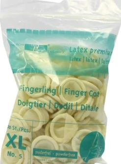 Fingerling Latex Gr.5 Extra Large 100 Stück