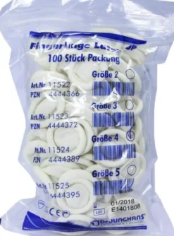 Fingerling Op Latex Gr.4 Gerollt 100 Stück