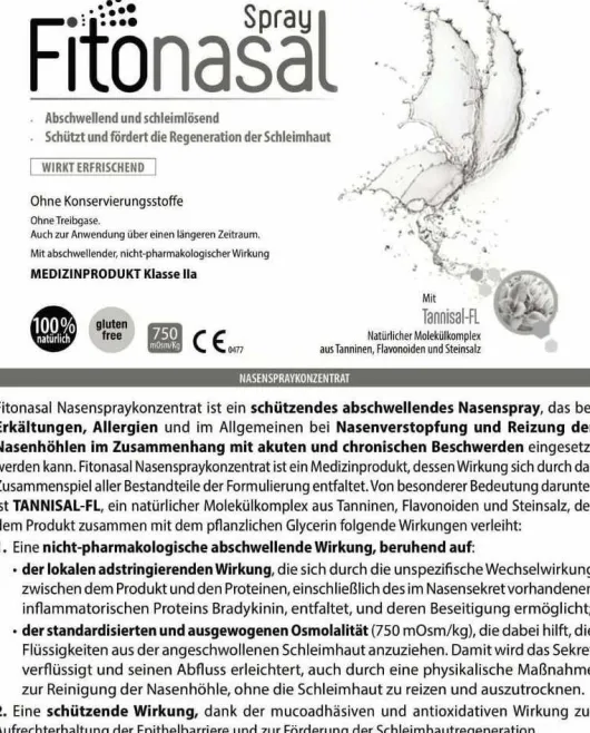 Fitonasal Nasenspraykonzentrat 30 ml