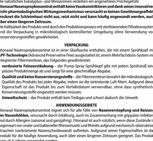 Fitonasal Nasenspraykonzentrat 30 ml
