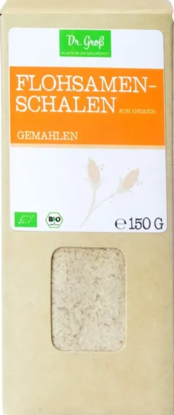 Flohsamenschalen Gemahlen Bio 150 G