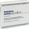 Folsäure Lomapharm 5 mg 100 Tabletten