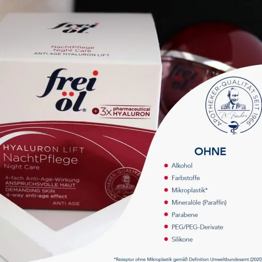 Frei Öl Anti-Age Hyaluron Lift NachtPflege 50 ml