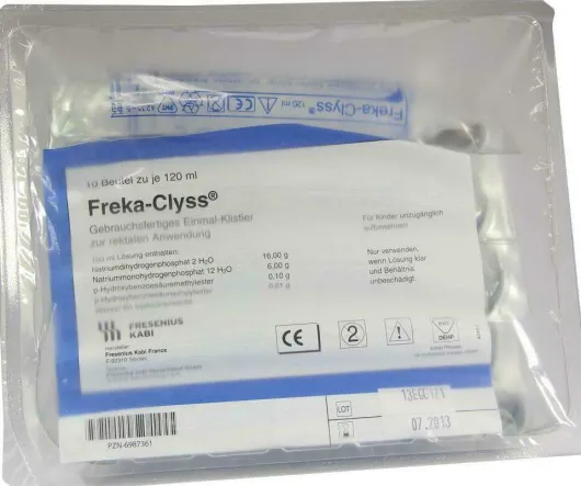 Freka Clyss 10 X 120 ml Klistiere