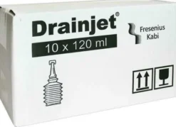 Freka Drainjet Fresenius 10 X 120 ml Kochsalzlösung 0,9%