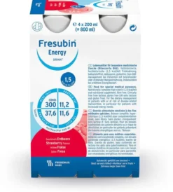 Fresubin Energy Drink Erdbeere Trinkflasche 4 X 200 ml