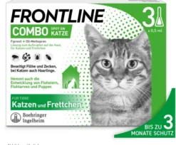 Frontline Combo Spot on Katze 3 Pipetten