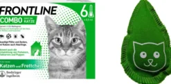Frontline Combo Spot on Katze 6 Pipetten + gratis Baldriankissen für Katzen 1 Stück