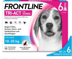Frontline TRI-ACT Hund 10-20 kg 6 Pipetten
