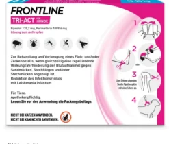 Frontline TRI-ACT Hund 10-20 kg 6 Pipetten