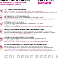 Frontline TRI-ACT Hund 40-60 kg 3 Pipetten