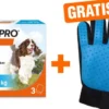 Frontpro 68 mg für Hunde 10-25 kg 3 Kautabletten + gratis Fellhandschuh