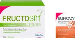 Fructosin 90 Kapseln + gratis Eunova VivaChrono 2 x 10 Tabletten