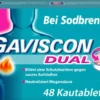 Gaviscon Dual 250 mg - 106,5 mg - 187,5 mg 48 Kautabletten