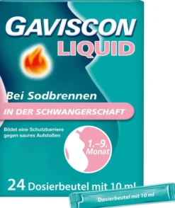 Gaviscon Liquid 500 mg-267 mg-160 mg Suspension 24 x 10 ml