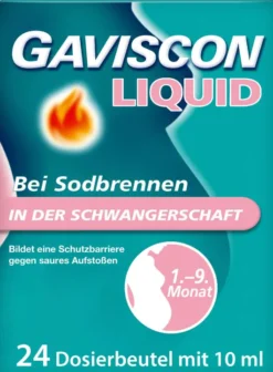 Gaviscon Liquid 500 mg-267 mg-160 mg Suspension 24 x 10 ml