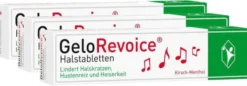 GeloRevoice Halstabletten Kirsch - Menthol 3 x 20 Lutschtabletten