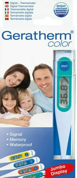 Geratherm Fieberthermometer Color Digital 1 Stück