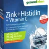 Gesund Leben Zink + Histidin + Vitamin C Brausetabletten