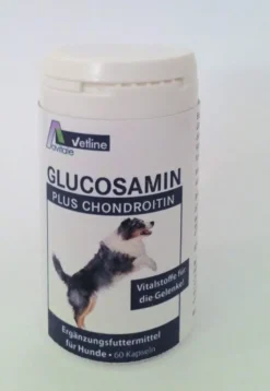 Glucosamin + Chondroitin 60 Kapseln Für Hunde