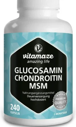 Glucosamin Chondroitin Msm Vitamin C 240 Kapseln