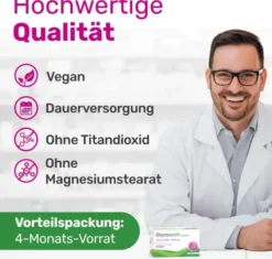Glycowohl Vitamin B12 1000 µg hochdosiert vegan 120 Kapseln