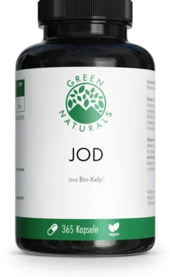 Green Naturals Jod Aus Bio-Kelp 200 µg 365 Kapseln