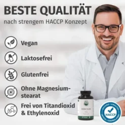 Green Naturals Lions Mane Hericium 2100mg vegan 180 Kapseln