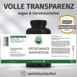 Green Naturals Liposomales Magnesium 120 Kapseln