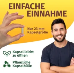 Green Naturals L-Lysin 1200mg hochdosiert vegan 120 Kapseln