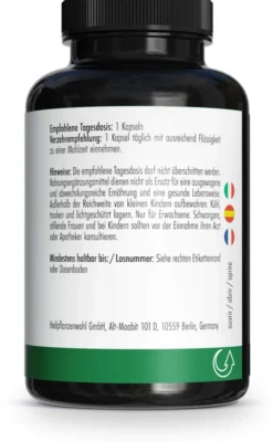 Green Naturals Lutein 50mg + 5mg Zeaxanthin vegan 120 Kapseln