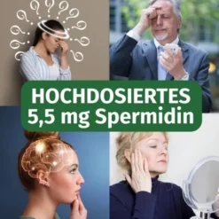 Green Naturals Spermidin Forte 5,5 mg 90 Kapseln