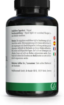 Green Naturals Trans-Resveratrol 500 mg vegan 60 Kapseln