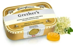 Grether s Elderflower Zuckerfrei Dose 110 G