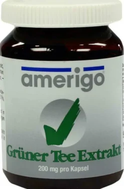 Grüner Tee Extrakt Amerigo 200 mg Kapseln