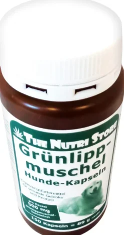 Grünlippmuschel 500 mg Für Hunde Kapseln