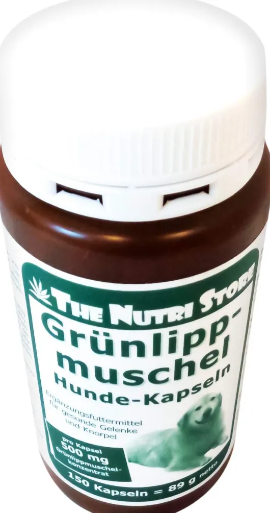 Grünlippmuschel 500 mg Für Hunde Kapseln