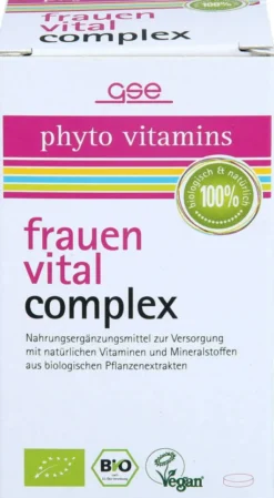 Gse Frauen Vital Complex Bio Tabletten 60 Stück