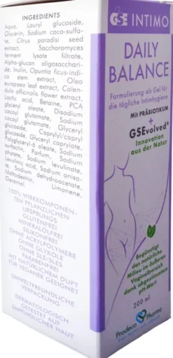 Gse Intimo Daily Balance 2 Duschgel